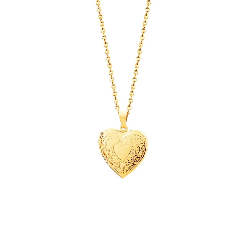 Picture Heart Locket
