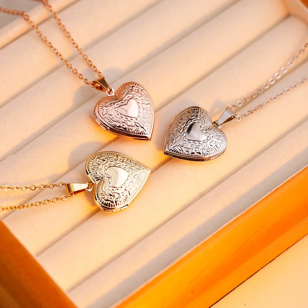 Picture Heart Locket