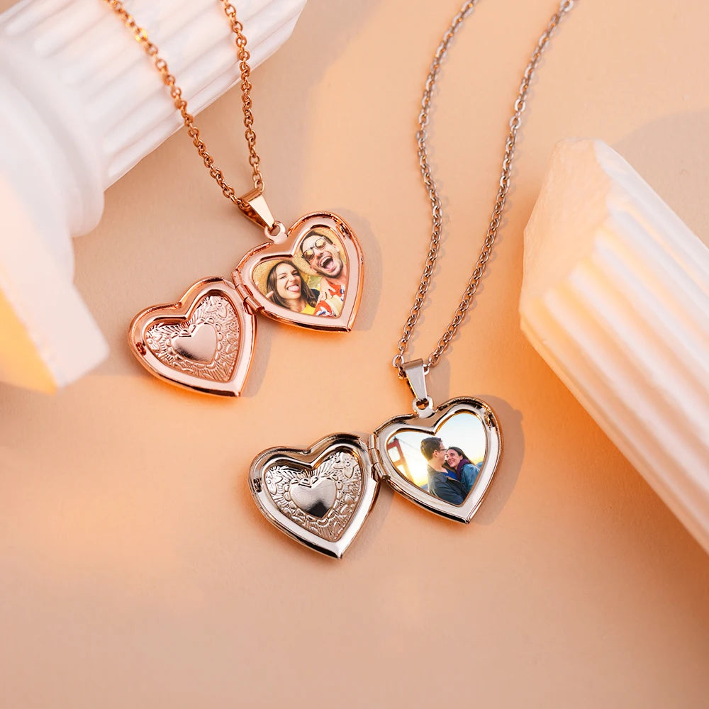 Picture Heart Locket