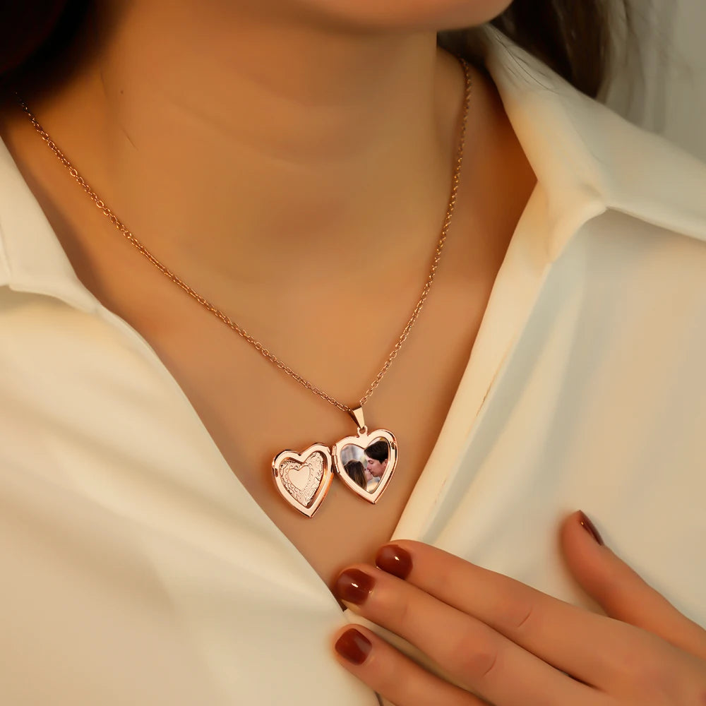 Picture Heart Locket
