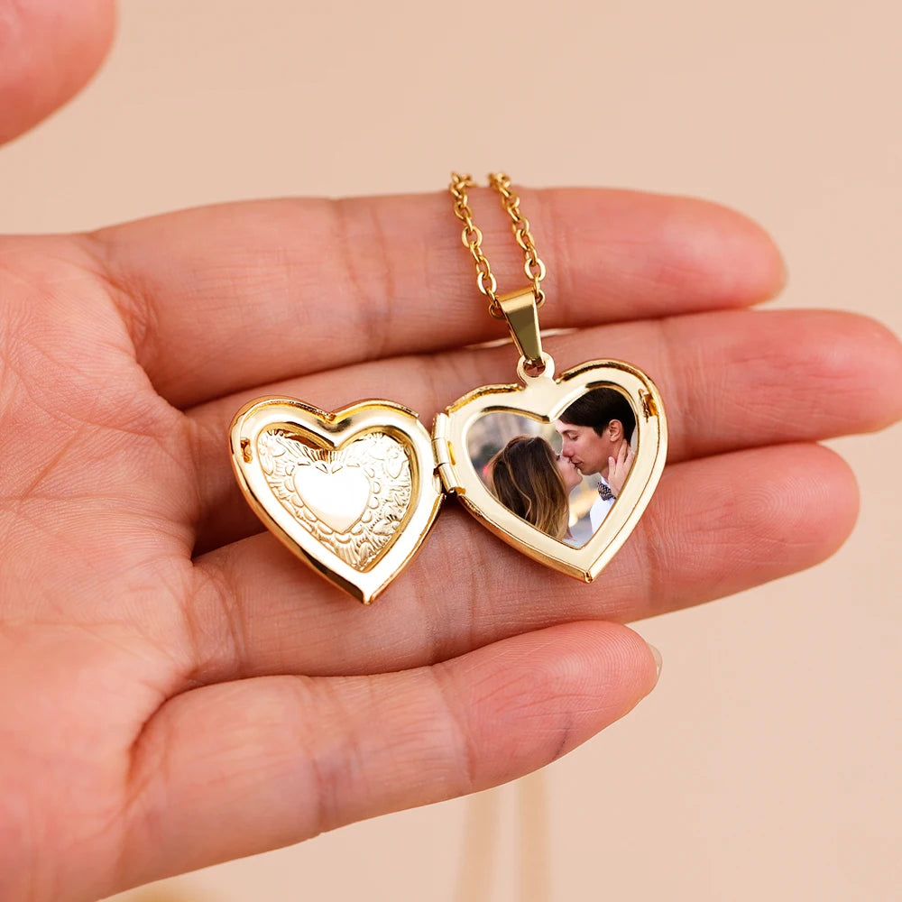 Picture Heart Locket